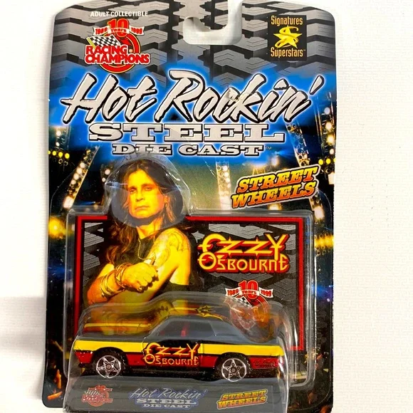 OZZY OZBOURNE Hot Rockin’ Steel Die Cast Street Series Original Packaging! - Picture 1 of 7